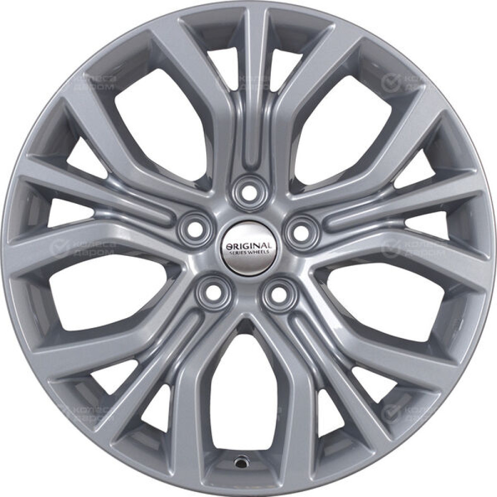 Колесный диск СКАД KL-293 7xR18 5x114.3 ET35 DIA67.1 темно-серебристый