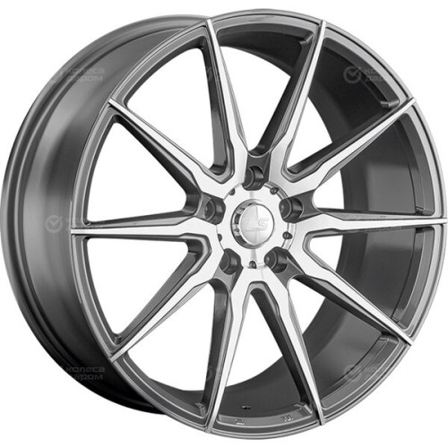 Колесный диск LS LS 1328 8.5xR19 5x114.3 ET40 DIA67.1 насыщенный темно-серый полностью полированный