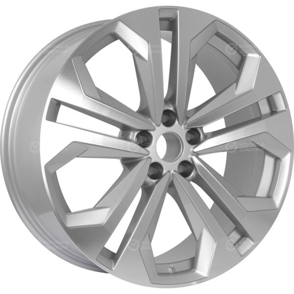 Колесный диск Replay A203 8.5xR19 5x112 ET20 DIA66.6 серебристый, с полированной лицевой поверхностью