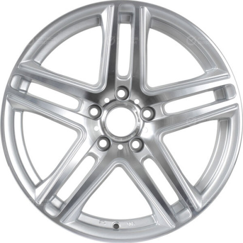 Колесный диск Replay A103 7xR16 5x112 ET39 DIA66.6 серебристый полированный