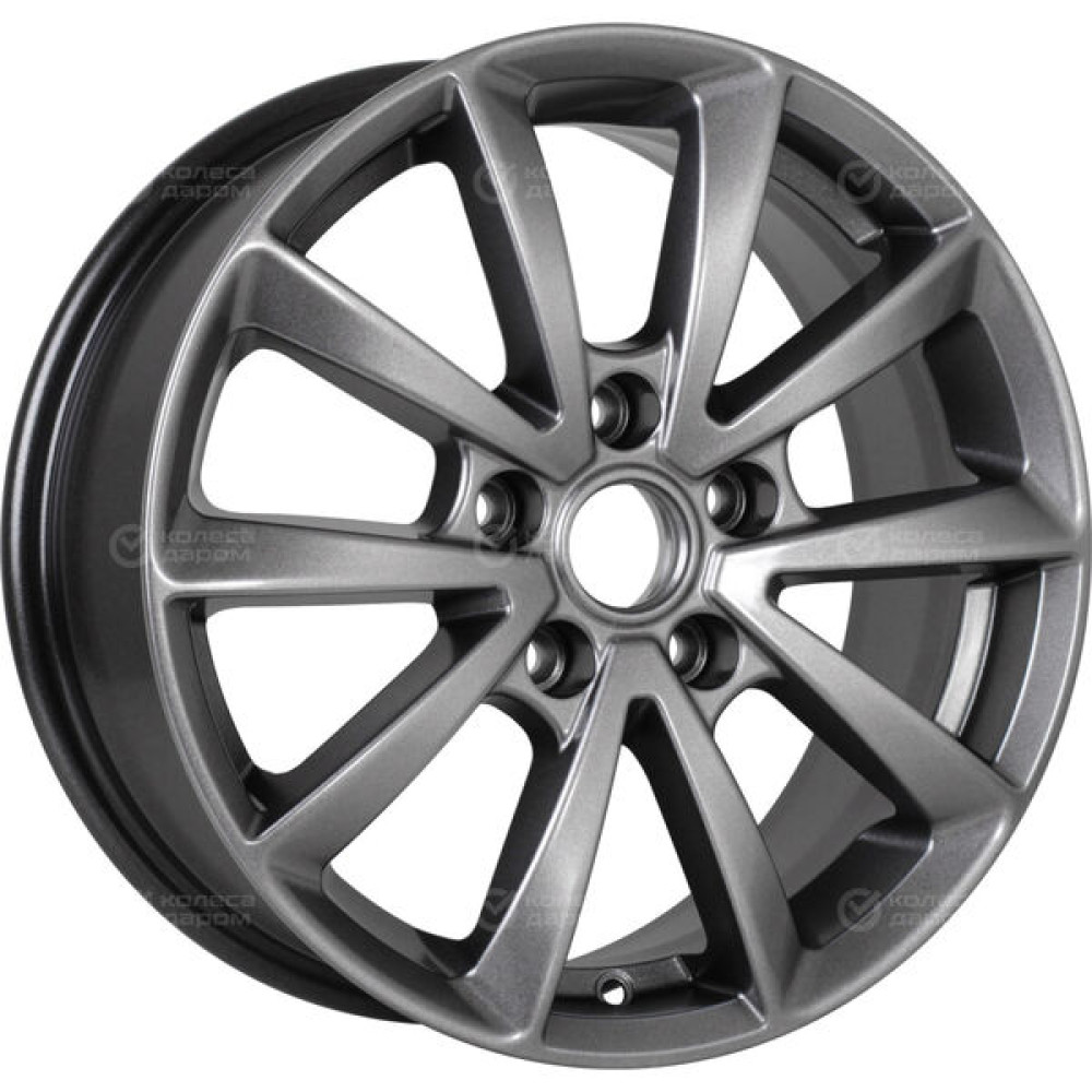Колесный диск iFree Скайрим 6.5xR16 5x114.3 ET48 DIA67.1 насыщенный тёмно-серебристый