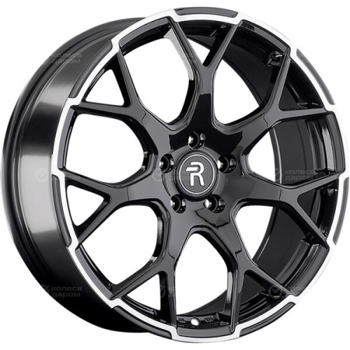 Колесный диск Replay TA19 8xR18 6x139.7 ET36 DIA100.1 черный, с полированным ободом