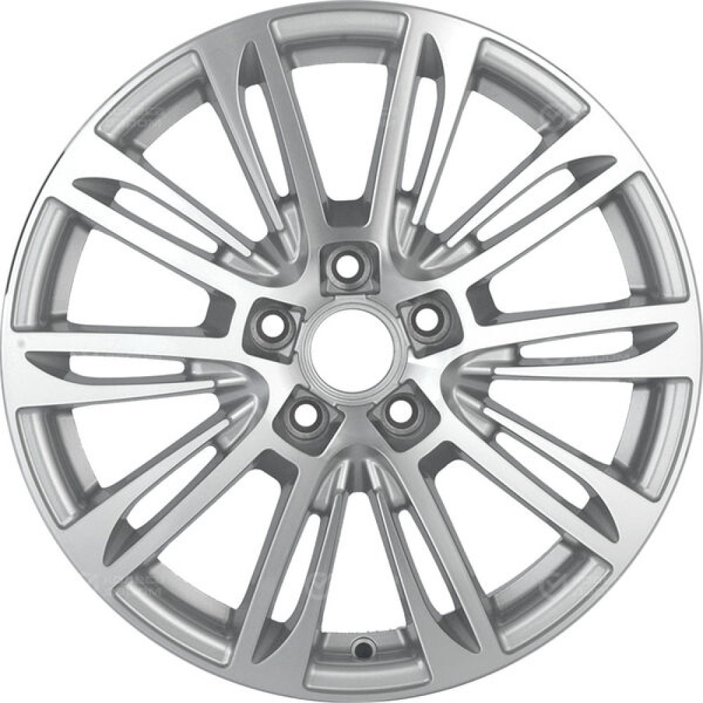 Колесный диск Replay A49 9xR20 5x112 ET45 DIA66.6 серебристый, с полированной лицевой поверхностью