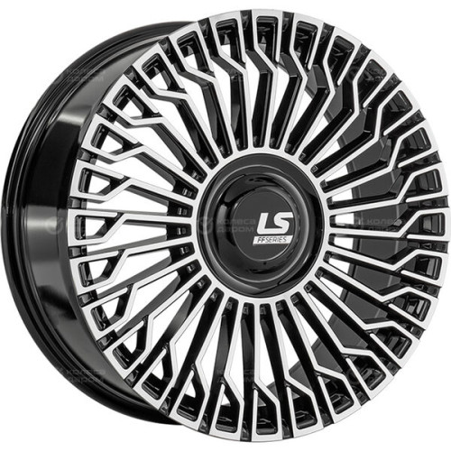 Колесный диск LS FlowForming LS RC99 9xR22 6x139.7 ET45 DIA95.1 черный полностью полированный