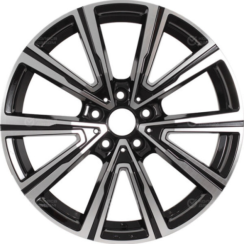 Колесный диск Replay DF3 7xR18 5x108 ET40 DIA65.1 черный полностью полированный