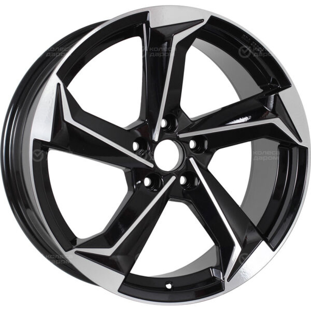 Колесный диск Replay MR304 8xR18 5x112 ET43 DIA66.6 черный полностью полированный