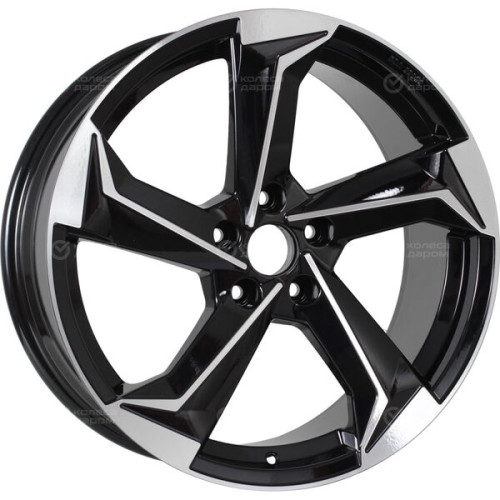 Колесный диск Replay MR304 8xR18 5x112 ET43 DIA66.6 черный полностью полированный