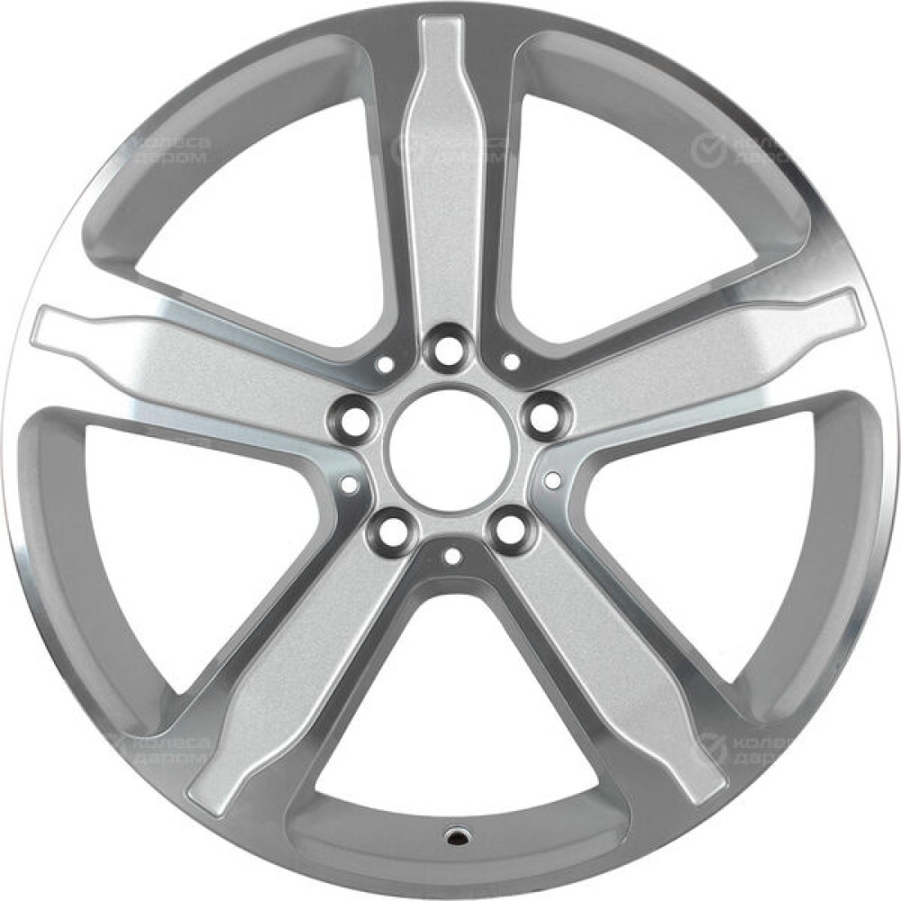 Колесный диск Replay MR146 6.5xR17 5x112 ET38 DIA66.6 серебристый, с полированной лицевой поверхностью