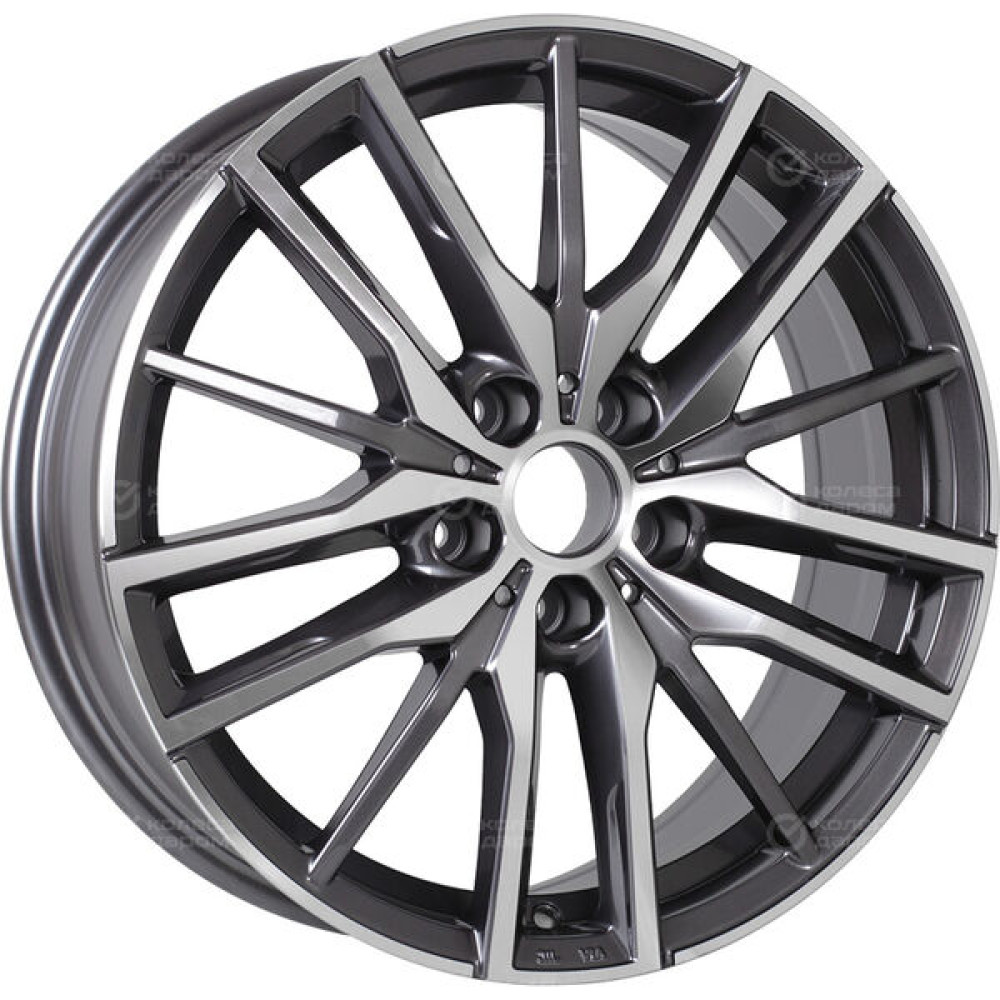 Колесный диск Replay CHG39 7xR18 5x114.3 ET45 DIA60.1 насыщенный темно-серый полностью полированный