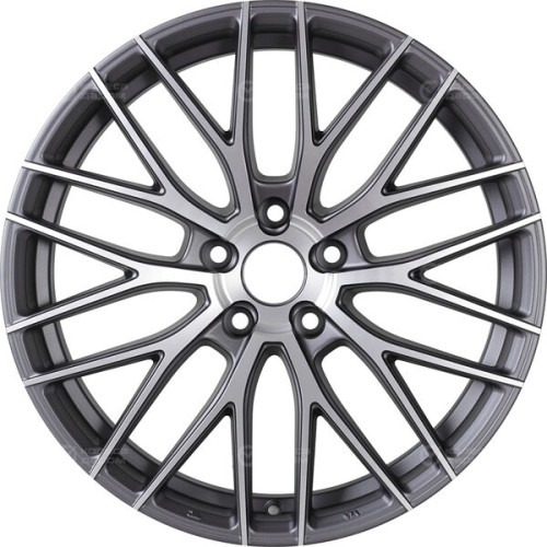 Колесный диск Replay A122 8xR18 5x112 ET39 DIA66.6 темно-серый матовый ,частично полированный