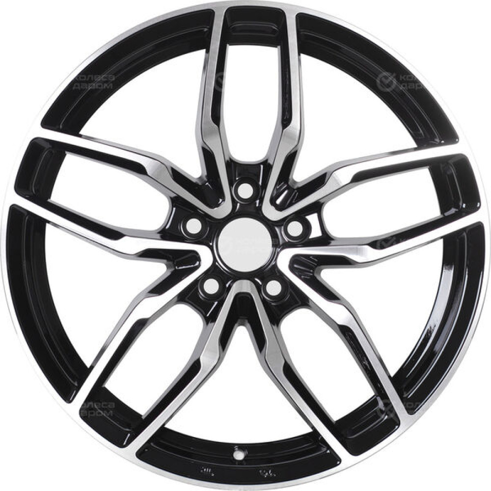 Колесный диск Replay TS7 9xR20 5x114.3 ET34 DIA64.1 черный полностью полированный