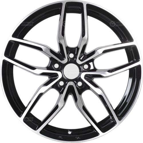 Колесный диск Replay TS7 9xR20 5x114.3 ET34 DIA64.1 черный полностью полированный