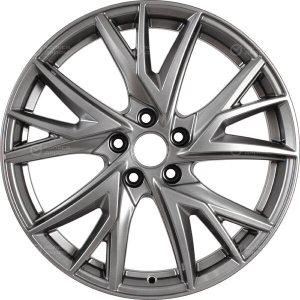 Колесный диск КиК Кайлас 6.5xR18 5x108 ET33 DIA60.1 темно-серебристый