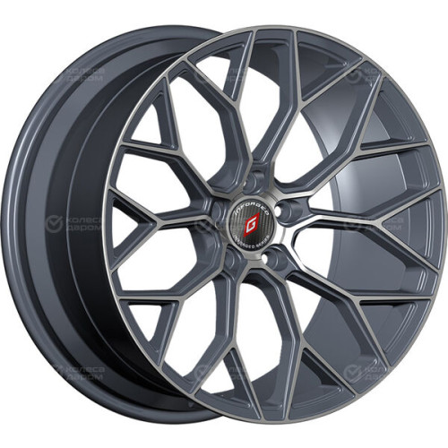 Колесный диск INFORGED IFG66 8.5xR19 5x114.3 ET45 DIA60.1 темно-серый с полированной лицевой частью