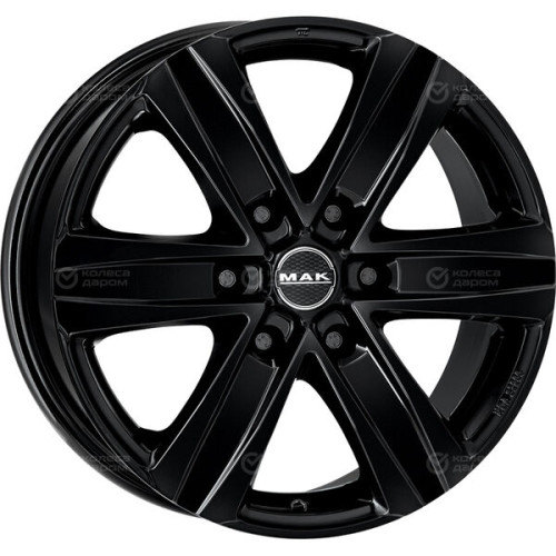 Колесный диск MAK STONE 6 8xR18 6x130 ET53 DIA84.1 черный глянцевый