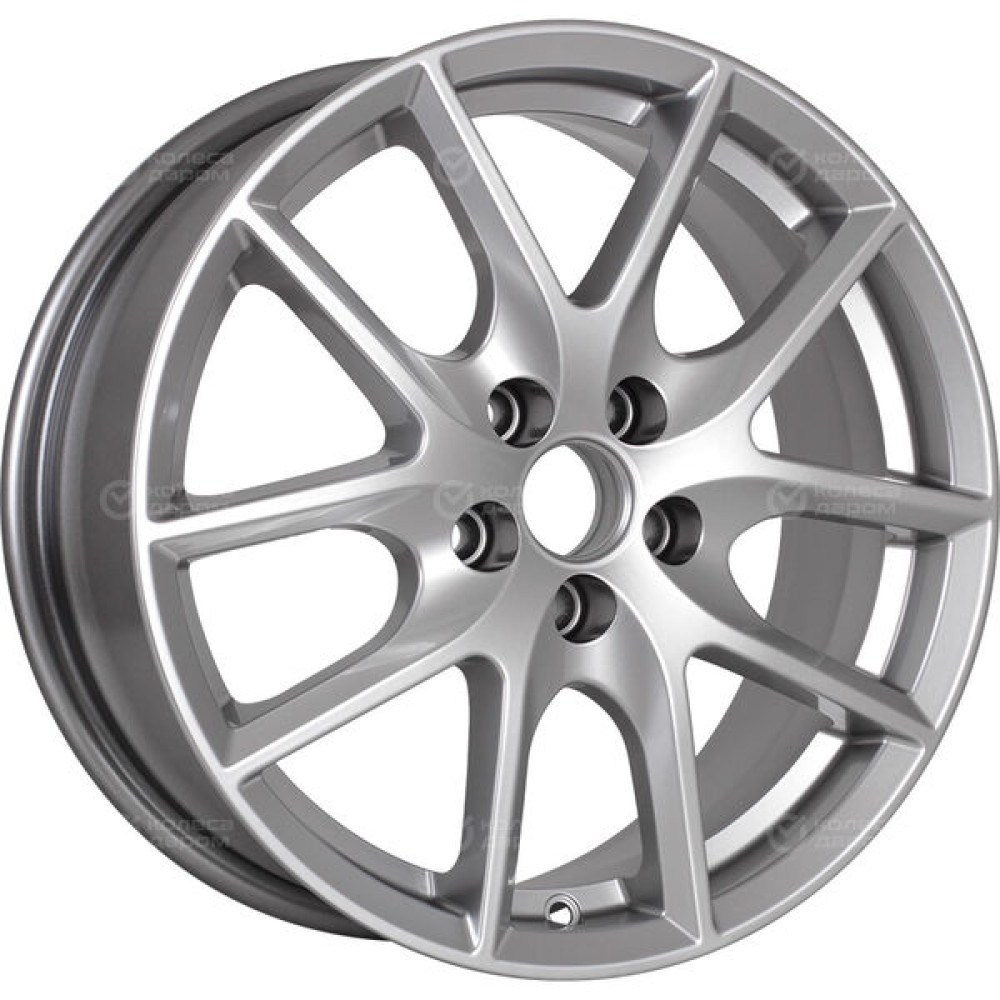 Колесный диск Alcasta M59 6.5xR16 5x114.3 ET43 DIA67.1 насыщенный серебристый
