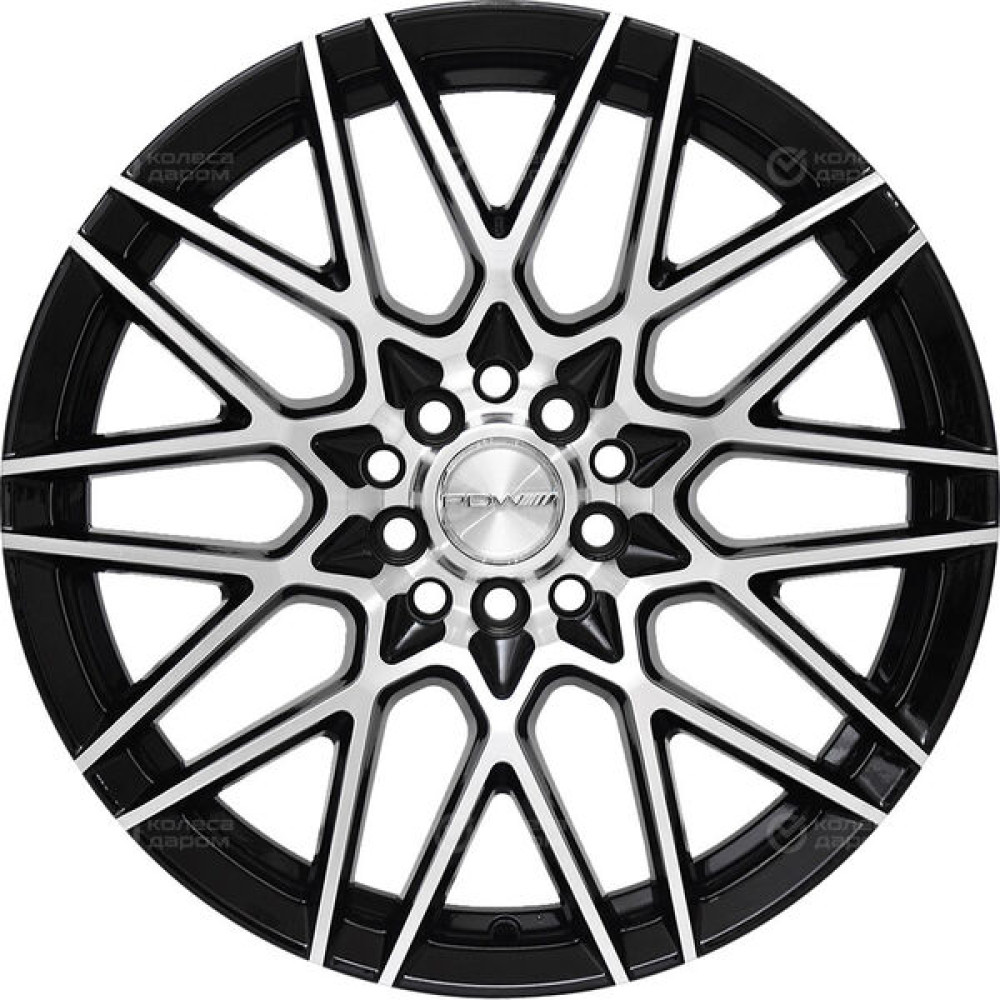 Колесный диск PDW VELOCE 7.5xR18 5x108 ET35 DIA67.1 (уценка) черный матовый