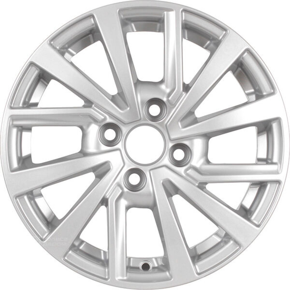 Колесный диск KDW KD1430 5.5xR14 4x100 ET40 DIA60.1 серебристый