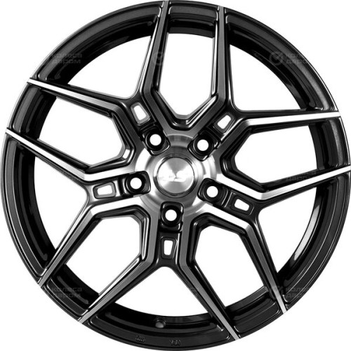 Колесный диск LS LS 1266 8.5xR20 5x114.3 ET40 DIA60.1 черный полностью полированный