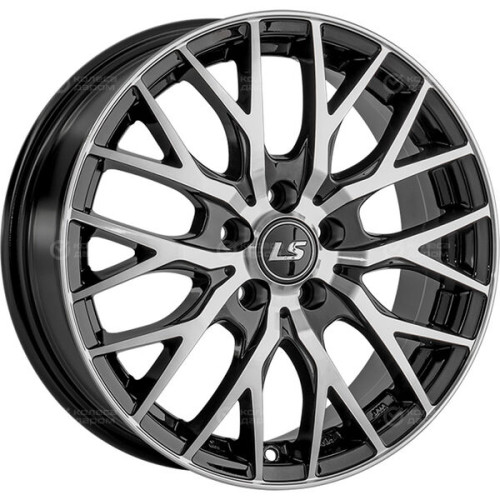 Колесный диск LS LS 1369 6.5xR16 5x114.3 ET50 DIA67.1 черный полностью полированный