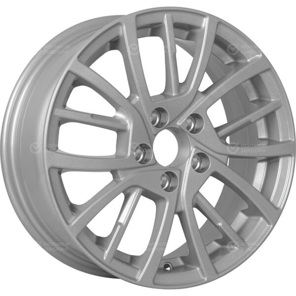 Колесный диск Tech Line 548 6xR15 4x100 ET45 DIA60.1 серебристый