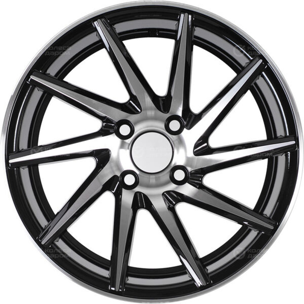 Колесный диск PDW 1022Right 7xR15 4x100 ET30 DIA60.1 черный матовый