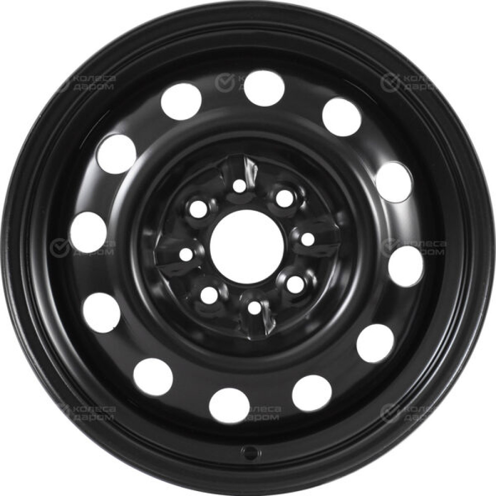 Колесный диск ТЗСК Тольятти ВАЗ 2112 5.5xR14 4x98 ET35 DIA58.6 черный