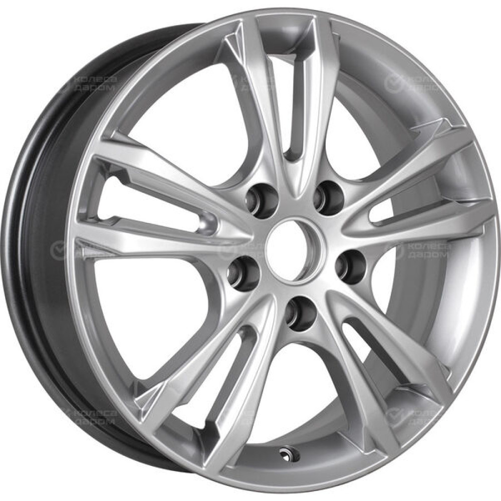 Колесный диск КиК Samara-оригинал 6xR16 4x100 ET41 DIA60.1 (уценка) насыщенный темно-серебристый цвет