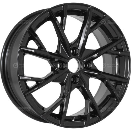 Колесный диск WUP Up126 6.5xR16 4x100 ET41 DIA60.1 черный глянцевый