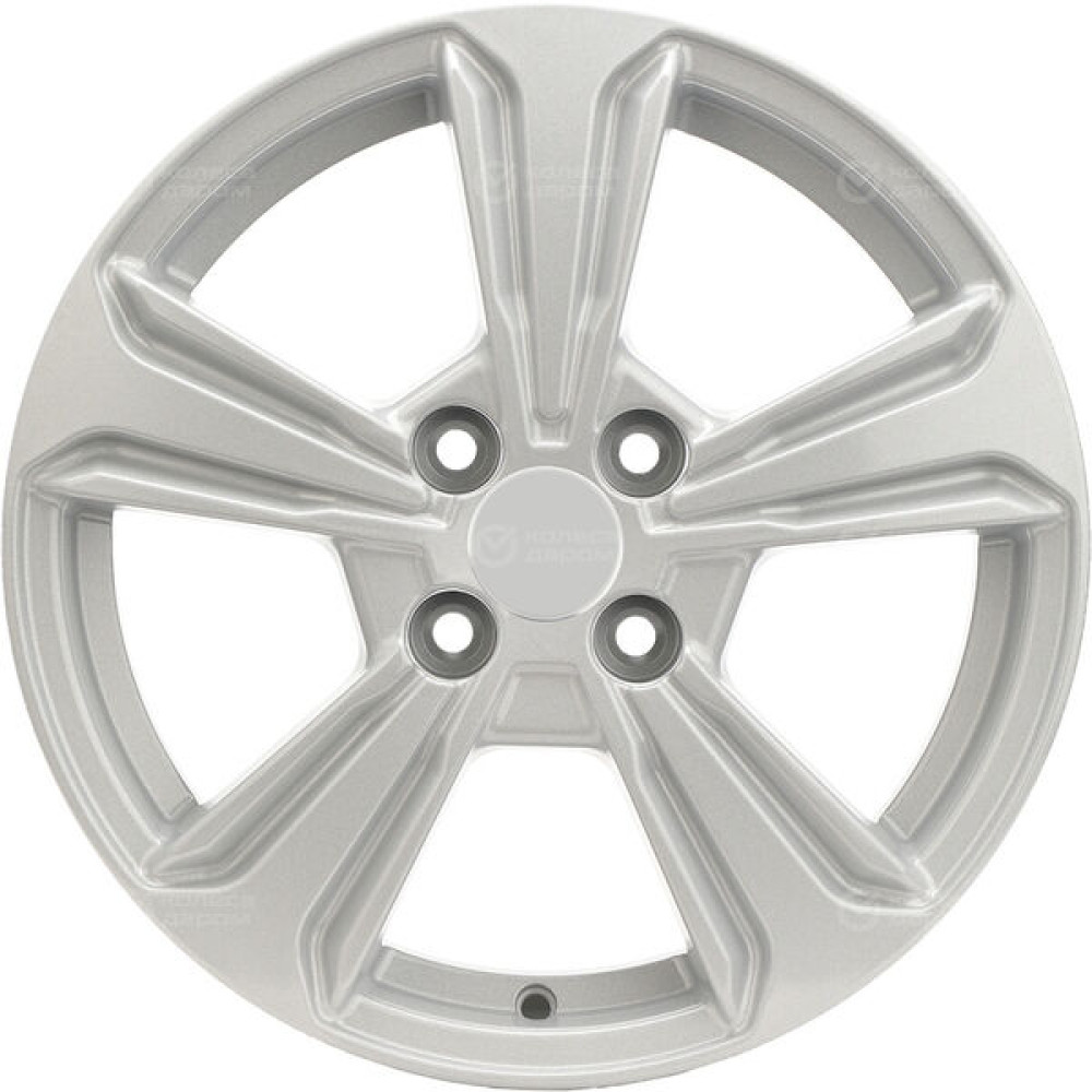 Колесный диск Carwel Диво 1502 6xR15 4x100 ET48 DIA54.1 серебристый