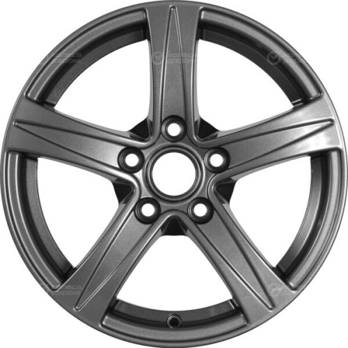 Колесный диск СКАД Sakura 6.5xR15 5x108 ET43 DIA63.35 темно-серый цвет с перламутровыми оттенками
