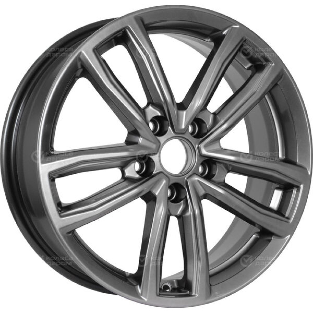Колесный диск КиК Каланг 6.5xR17 5x108 ET33 DIA60.1 темно-серебристый