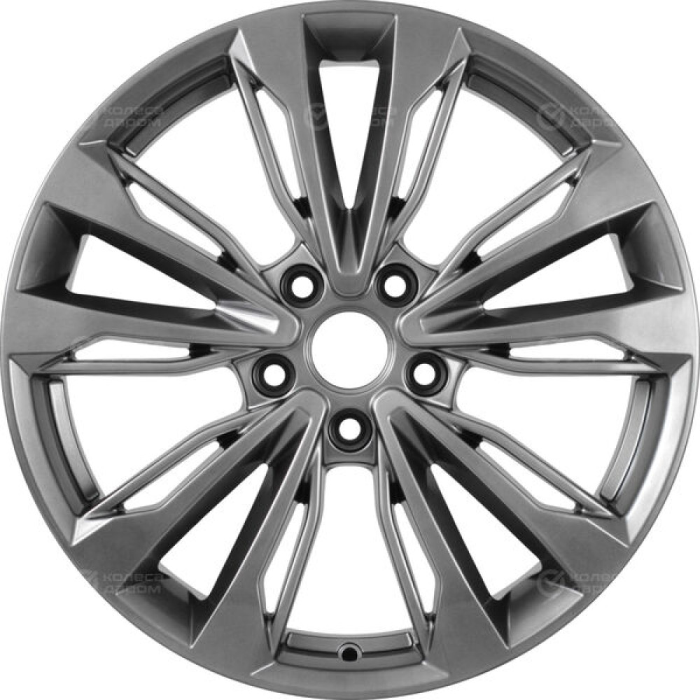 Колесный диск KDW KD1830 7xR18 5x114.3 ET48 DIA67.1 темно-серый