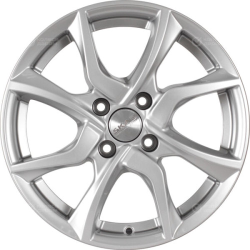 Колесный диск СКАД Тулон 6xR15 4x100 ET45 DIA54 серебристый