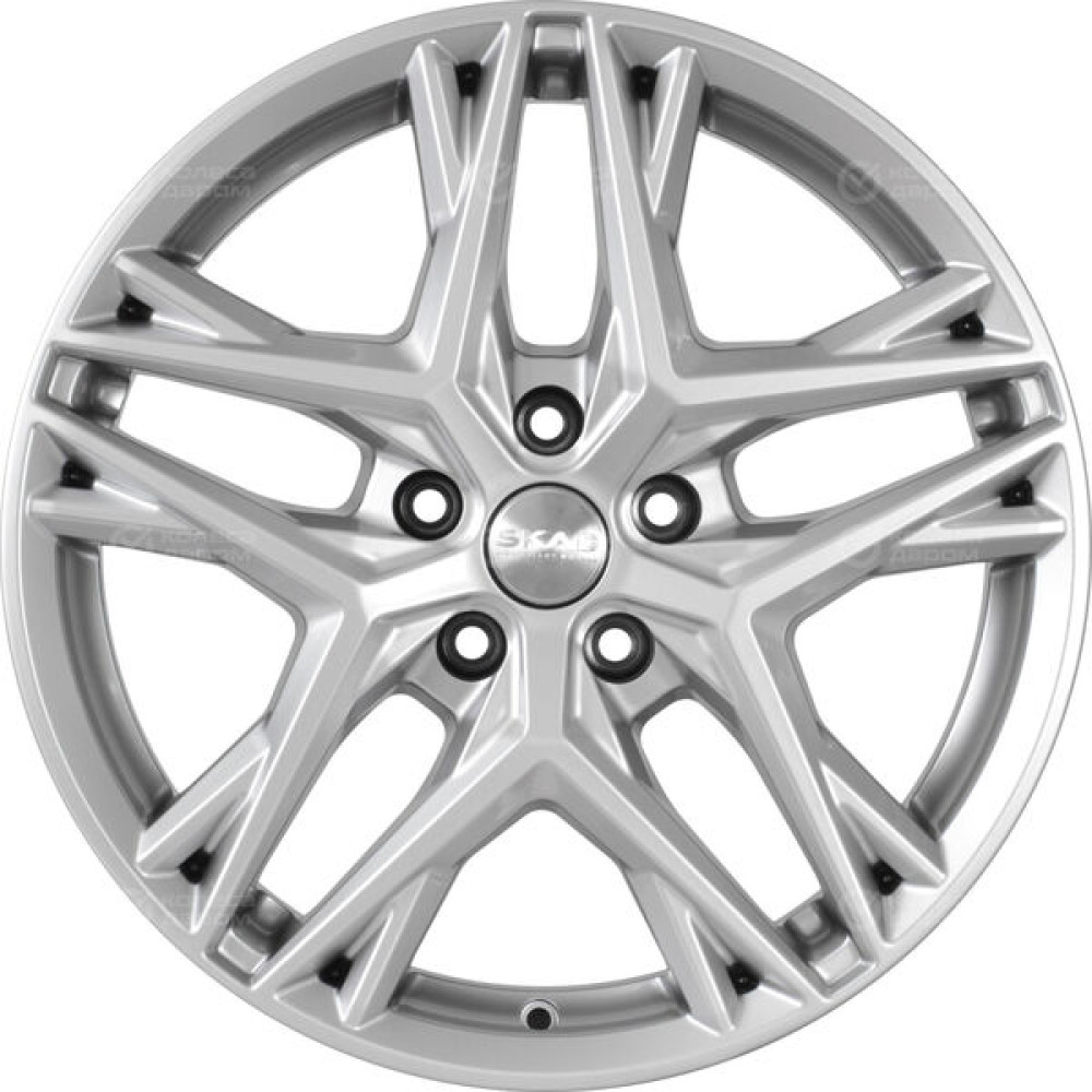 Колесный диск СКАД Челси 8xR18 5x114.3 ET50 DIA67.1 серебристый