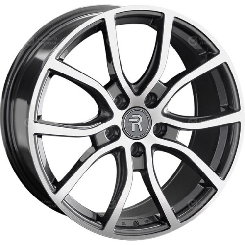 Колесный диск Replay PR27 10.5xR20 5x130 ET64 DIA71.6 насыщенный темно-серый полностью полированный