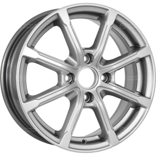 Колесный диск Carwel Бета 114 6xR15 4x100 ET35 DIA67.1 серебристый металлик