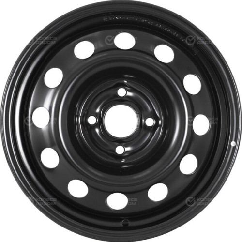 Колесный диск Евразиа ТАПО 64A49A Евразиа ТАПО 6xR15 4x100 ET49 DIA56.5 (уценка) черный