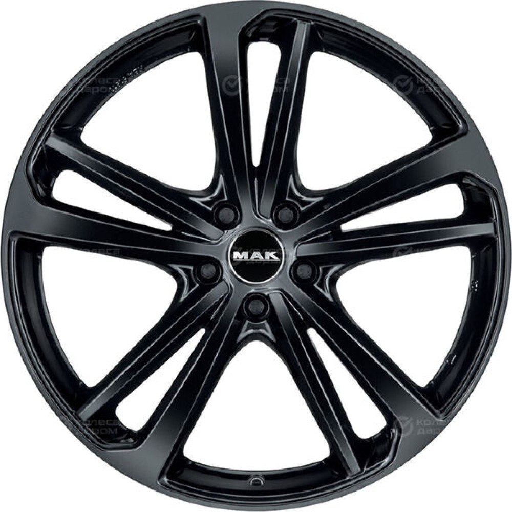 Колесный диск MAK Nurburg 9.5xR21 5x112 ET25 DIA66.45 черный глянцевый