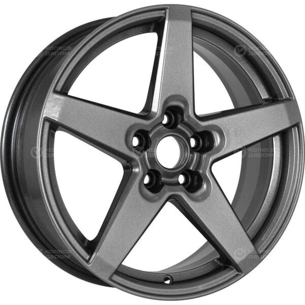 Колесный диск iFree Uno Токен 6.5xR17 5x112 ET37 DIA57.1 насыщенный тёмно-серебристый