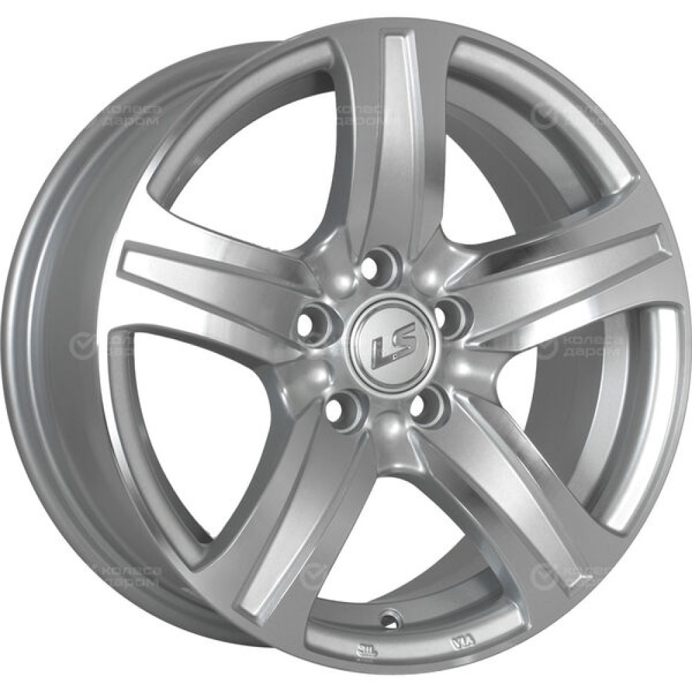 Колесный диск LS LS 145 7xR16 5x114.3 ET40 DIA73.1 серебристый полированный