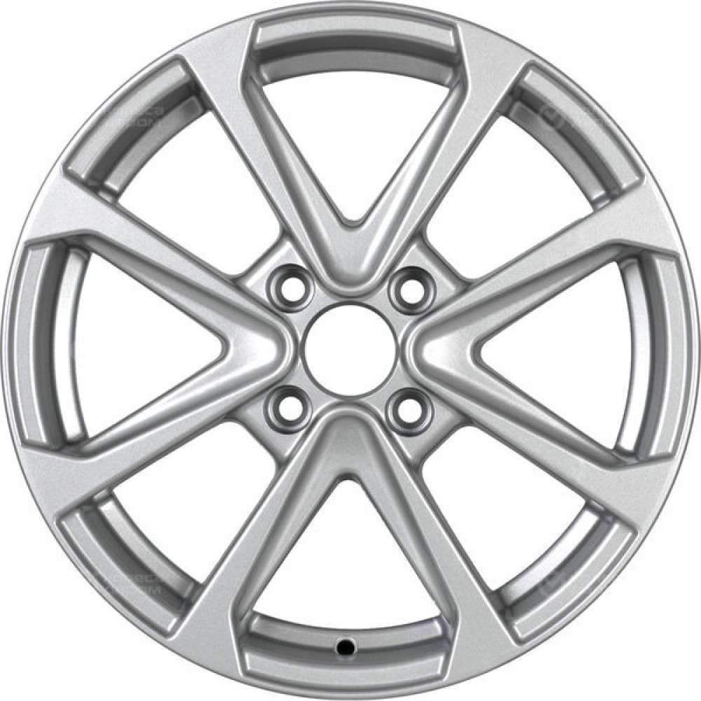 Колесный диск NEO 667 6xR16 4x100 ET45 DIA60.1 серебристый с эффектом хрома