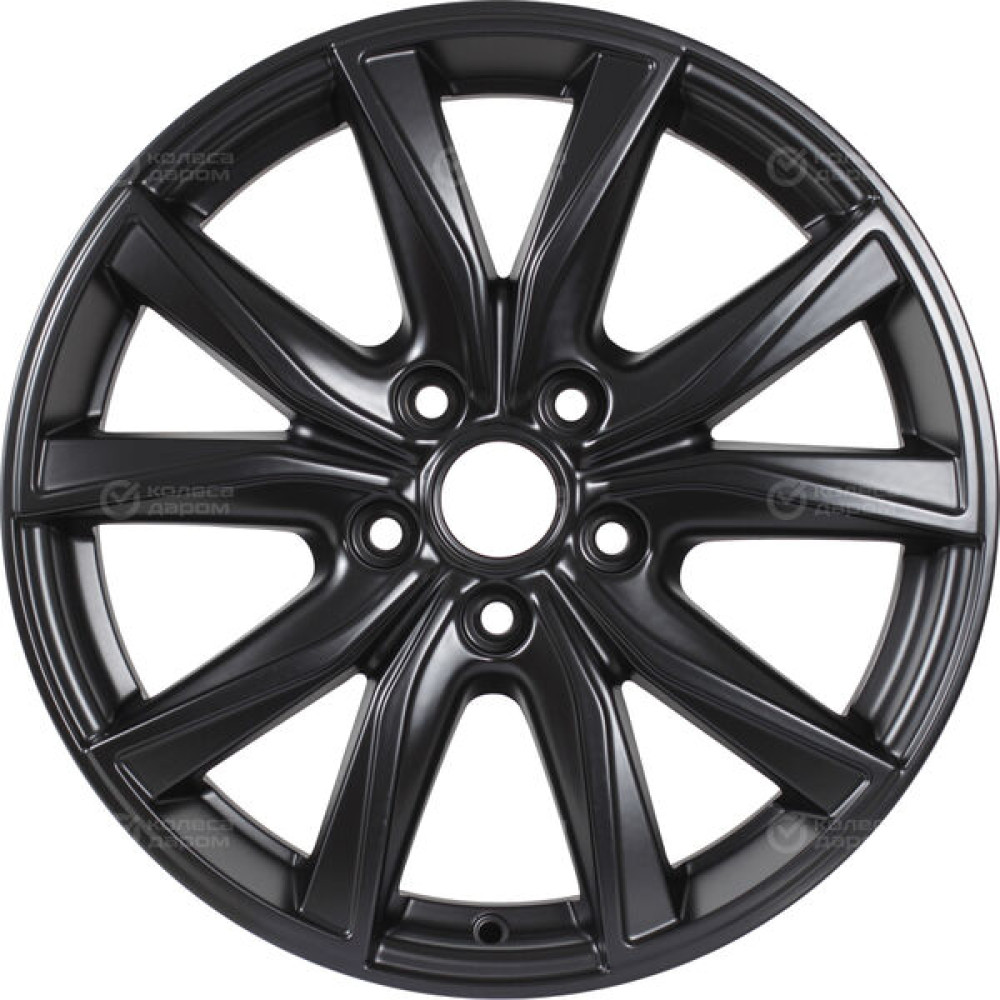Колесный диск KDW KD1722 (17_Sportage) 7xR17 5x114.3 ET48.5 DIA67.1 черный матовый