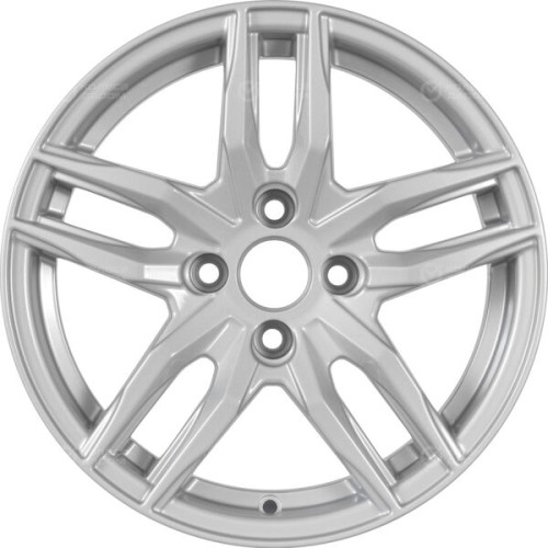Колесный диск WUP Up125 6xR15 4x100 ET30 DIA67.1 глянцевый серебристый