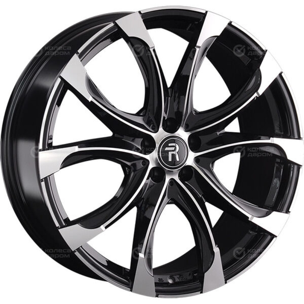 Колесный диск Replay B223 9.5xR22 5x112 ET32 DIA66.6 черный полностью полированный