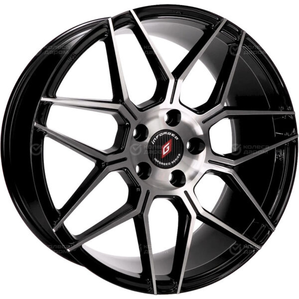 Колесный диск INFORGED IFG38 7.5xR17 4x100 ET40 DIA60.1 чёрный глянцевый полностью полированный