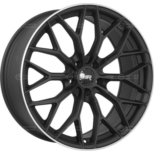 Колесный диск Race Ready CSSYA5647 8xR18 5x108 ET33 DIA60.1 черный матовый с полированным ободом