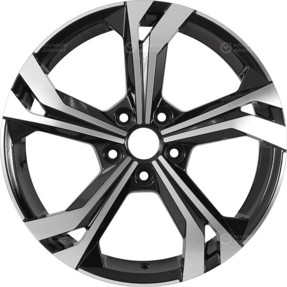 Колесный диск Replay SB95 7xR18 5x114.3 ET55 DIA56.1 черный полностью полированный