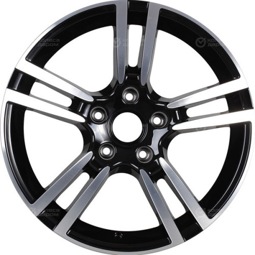 Колесный диск Replay PR8 8xR18 5x130 ET53 DIA71.6 черный полностью полированный