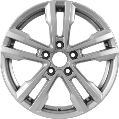 Колесный диск Carwel Аллаки 197 6.5xR16 5x100 ET48 DIA56.1 серебристый металлик